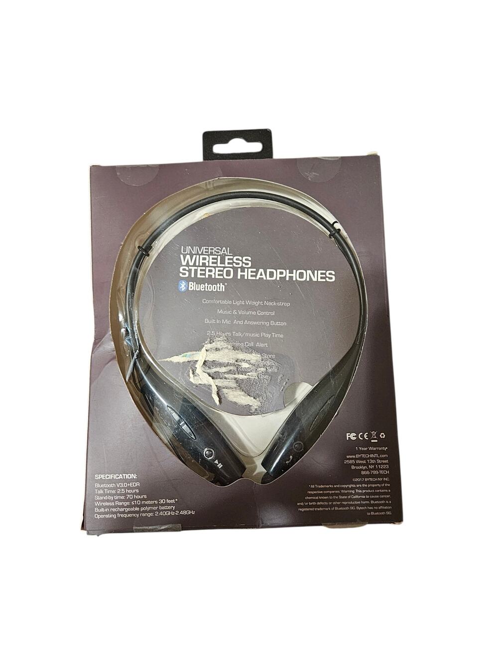 NWOT BYTECH Active Wireless Sports Headphones